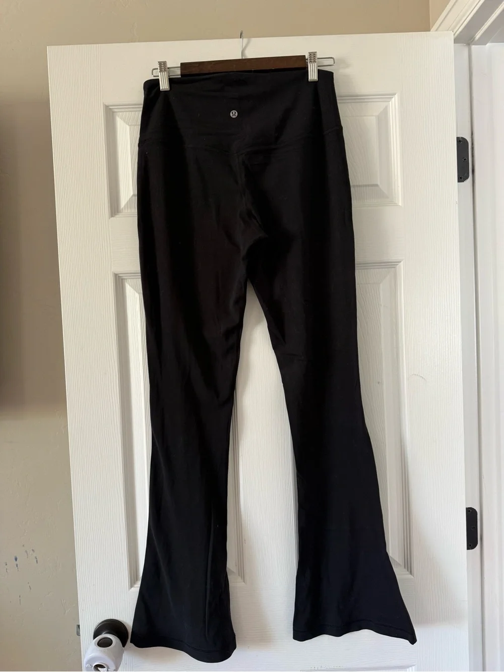 lululemon athletica Black Flared Leggings